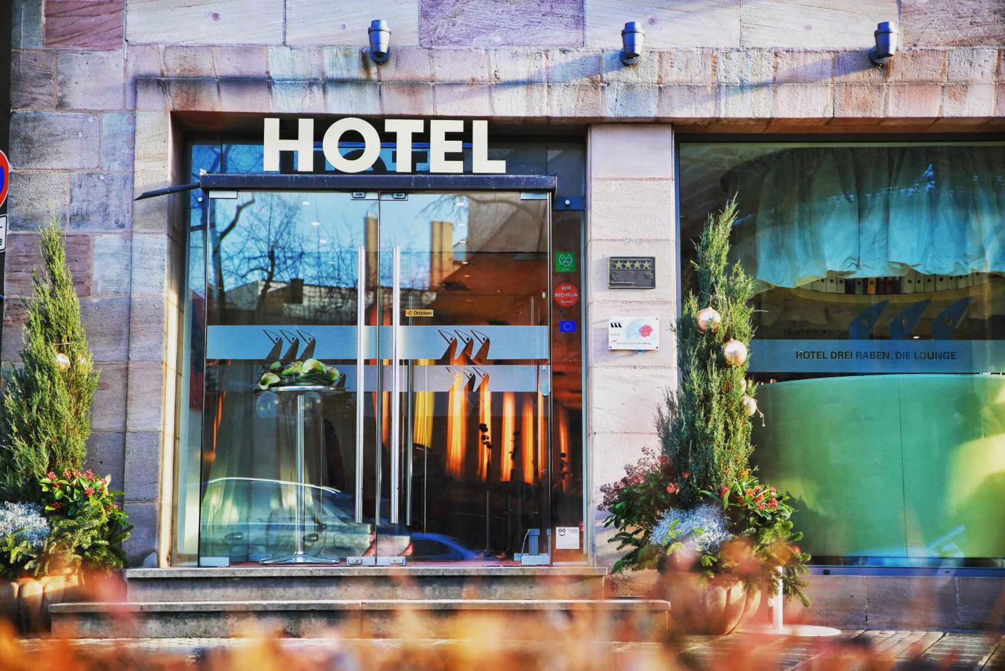 Hotel Drei Raben Nuremberg Bagian luar foto