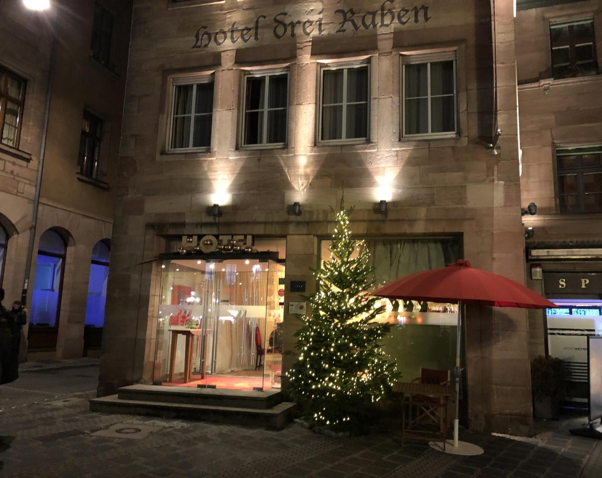 Hotel Drei Raben Nuremberg Bagian luar foto